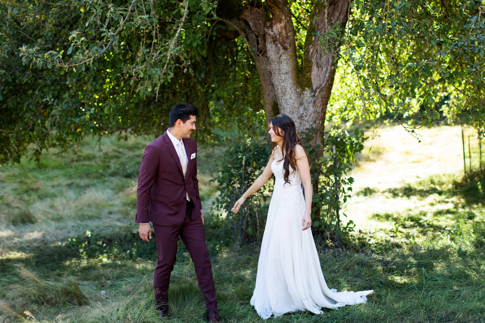 Private Whidbey Island Wedding Photos